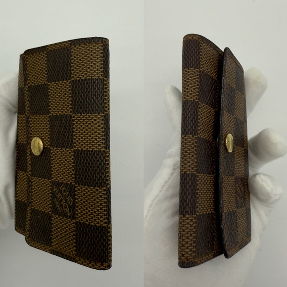 Authentic Louis Vuitton Damier Ebene 6 key holder - Picture 7 of 11